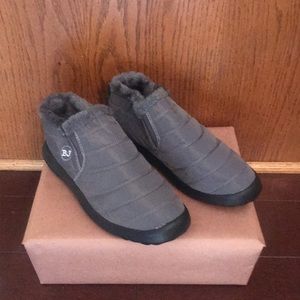 “NEW ARRIVALS”  Women's BJ-lined thermal furry snow boots, solid color round toe